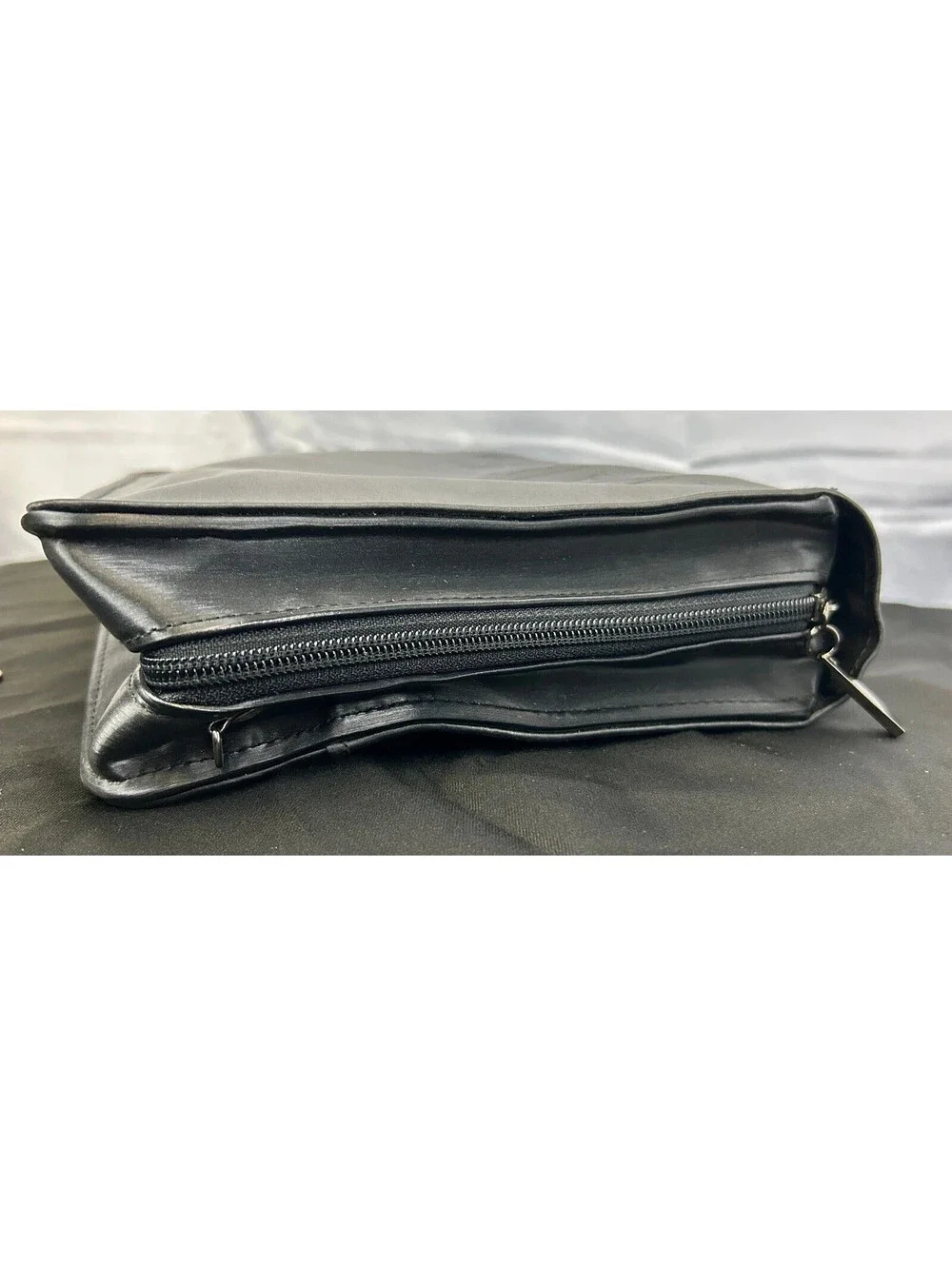 Mary Kay Black Cosmetic Travel Bag Organizer with Strap and Inserts